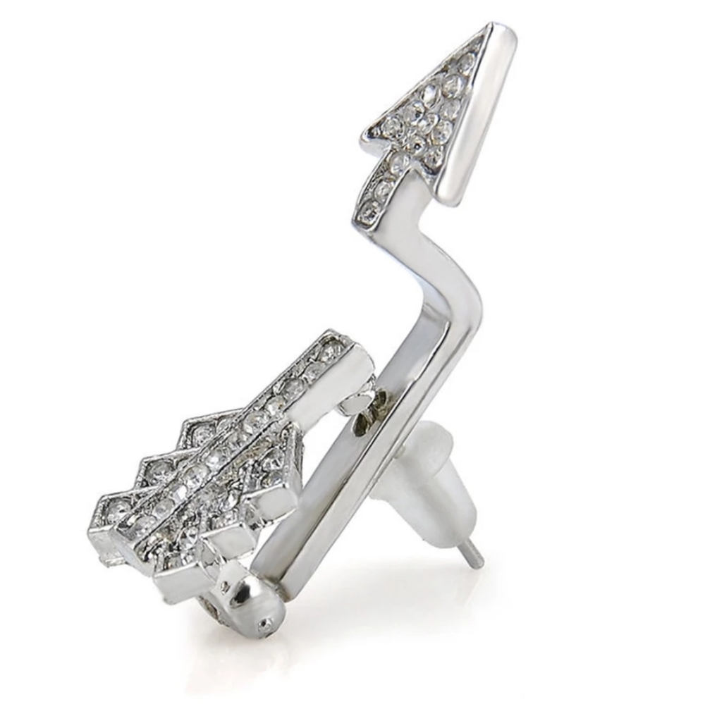 *Marlee* Silver Arrow Earring - Picture 2 of 5